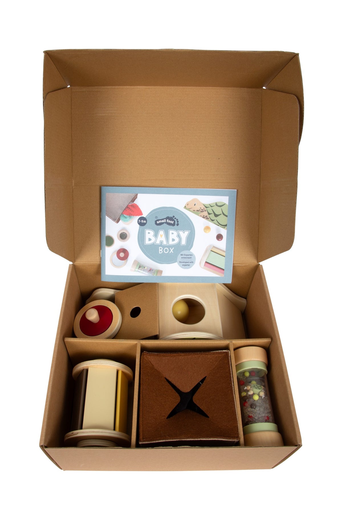 Baby-Box 7-9 Monate „Probieren & Verstehen“