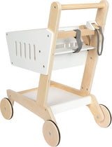 Einkaufswagen aus Holz
