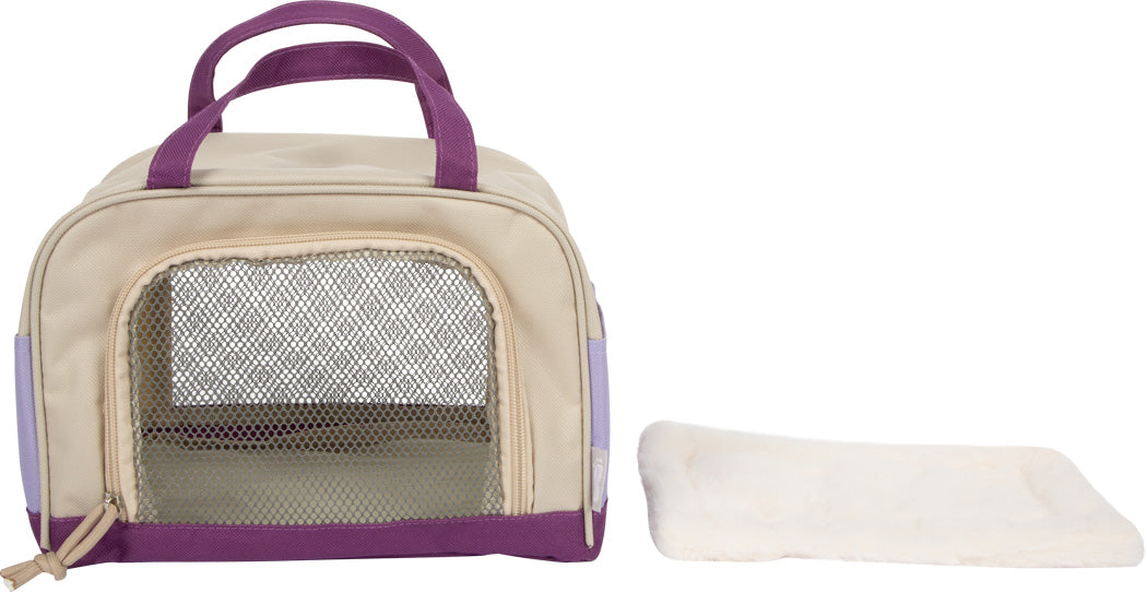 Katze mit Tasche & Pflege-Set