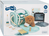 Tierarzt-Tasche mit Hund