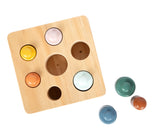 Montessori Steckspiel mit Zylindern