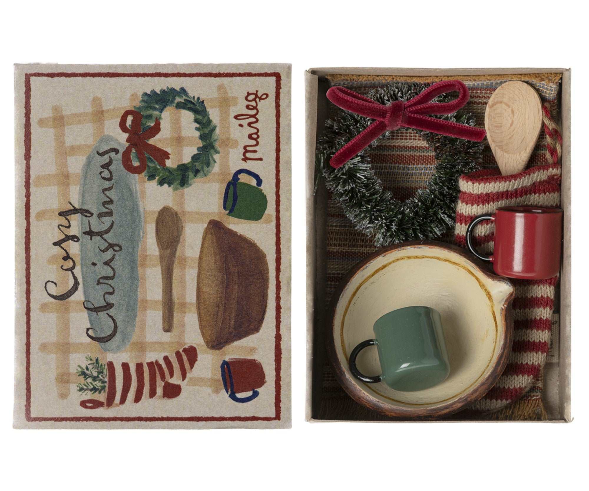 Puppenhaus Kuscheliges Weihnachtsset