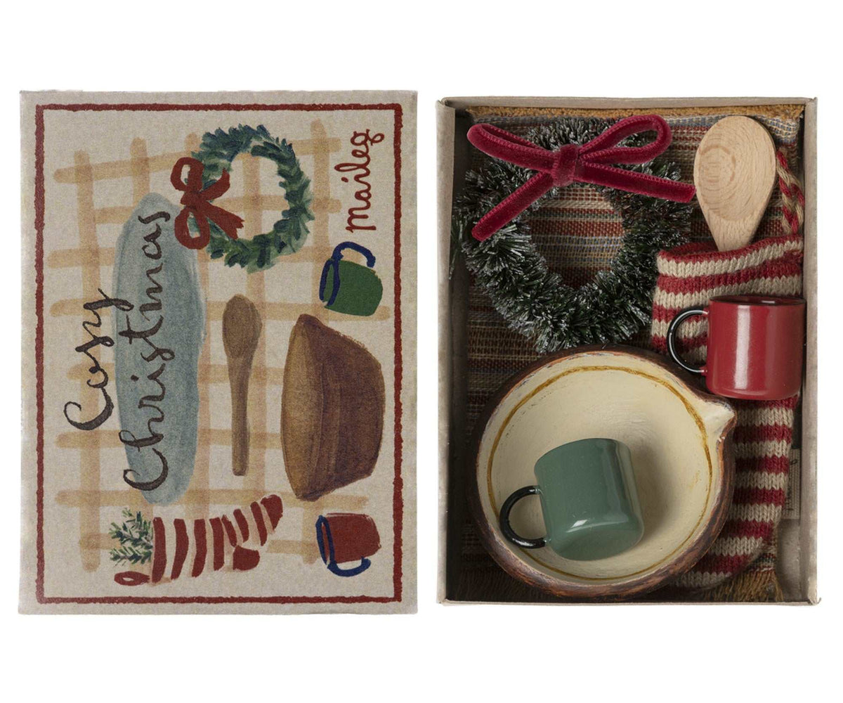 Puppenhaus Kuscheliges Weihnachtsset