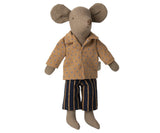 Hemd und gestreifte Hose, Papa Maus