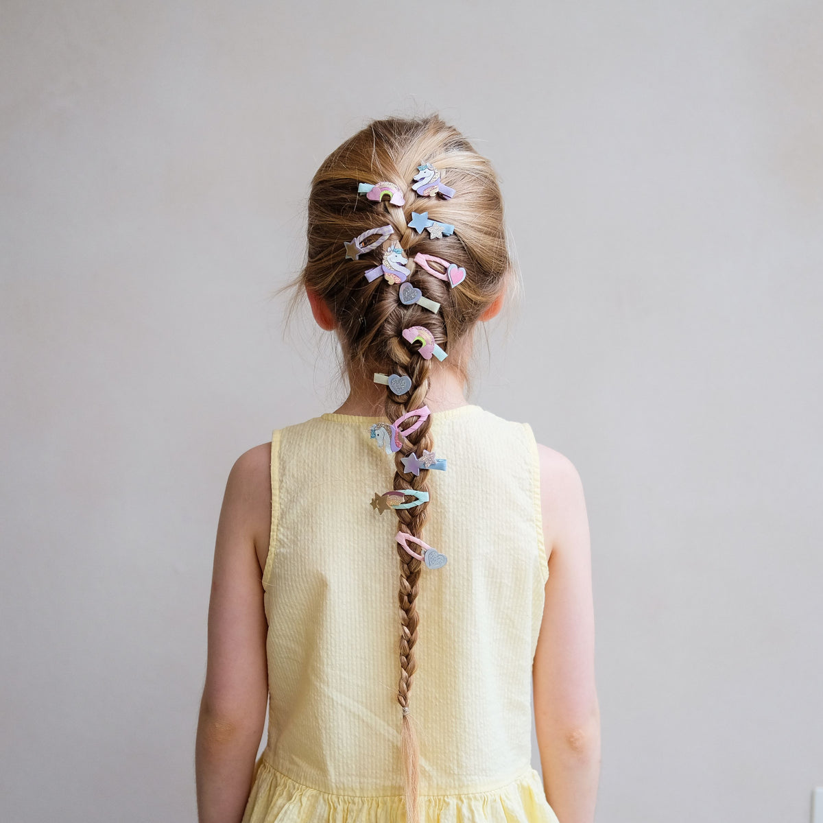 Haarclips Mini Einhorn