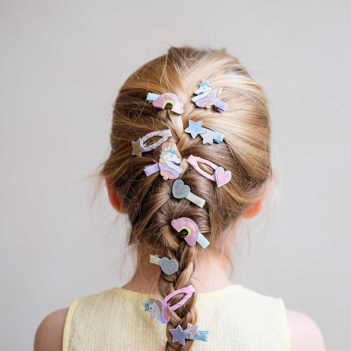 Haarspangen Mini Einhorn