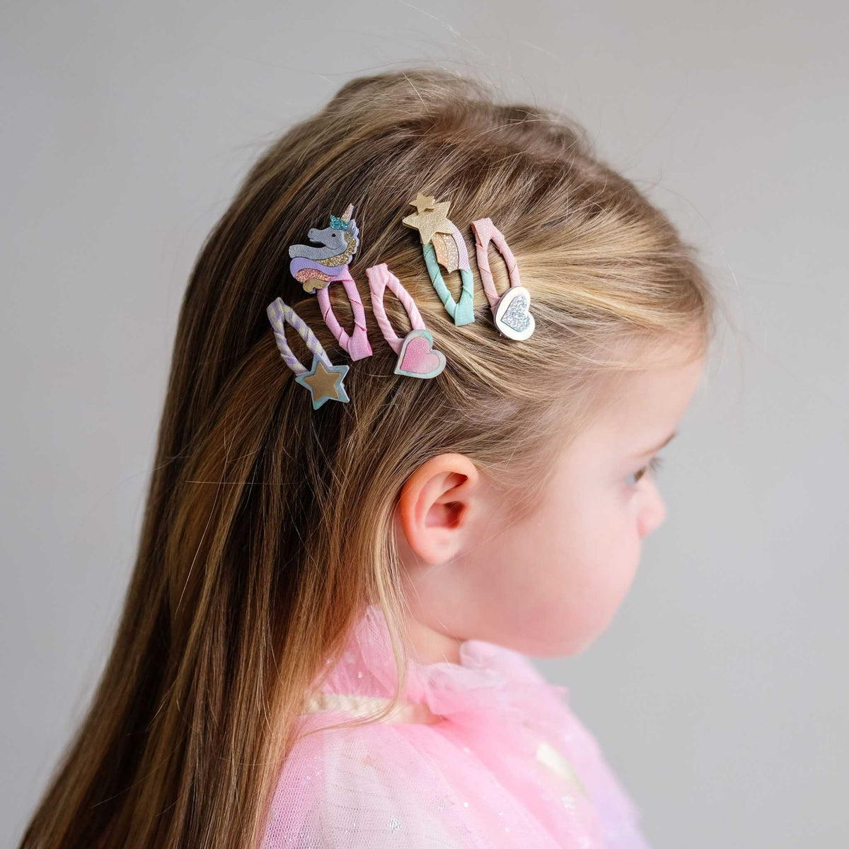 Haarspangen Mini Einhorn