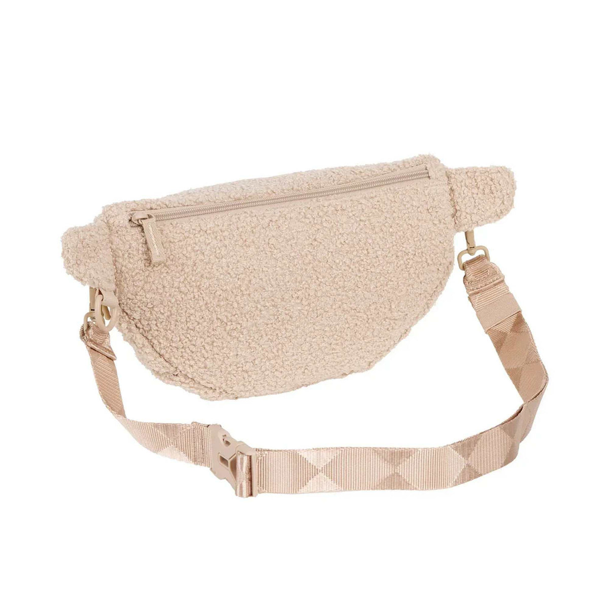 Leckerli Tasche Emma/ Teddy-Fleece beige