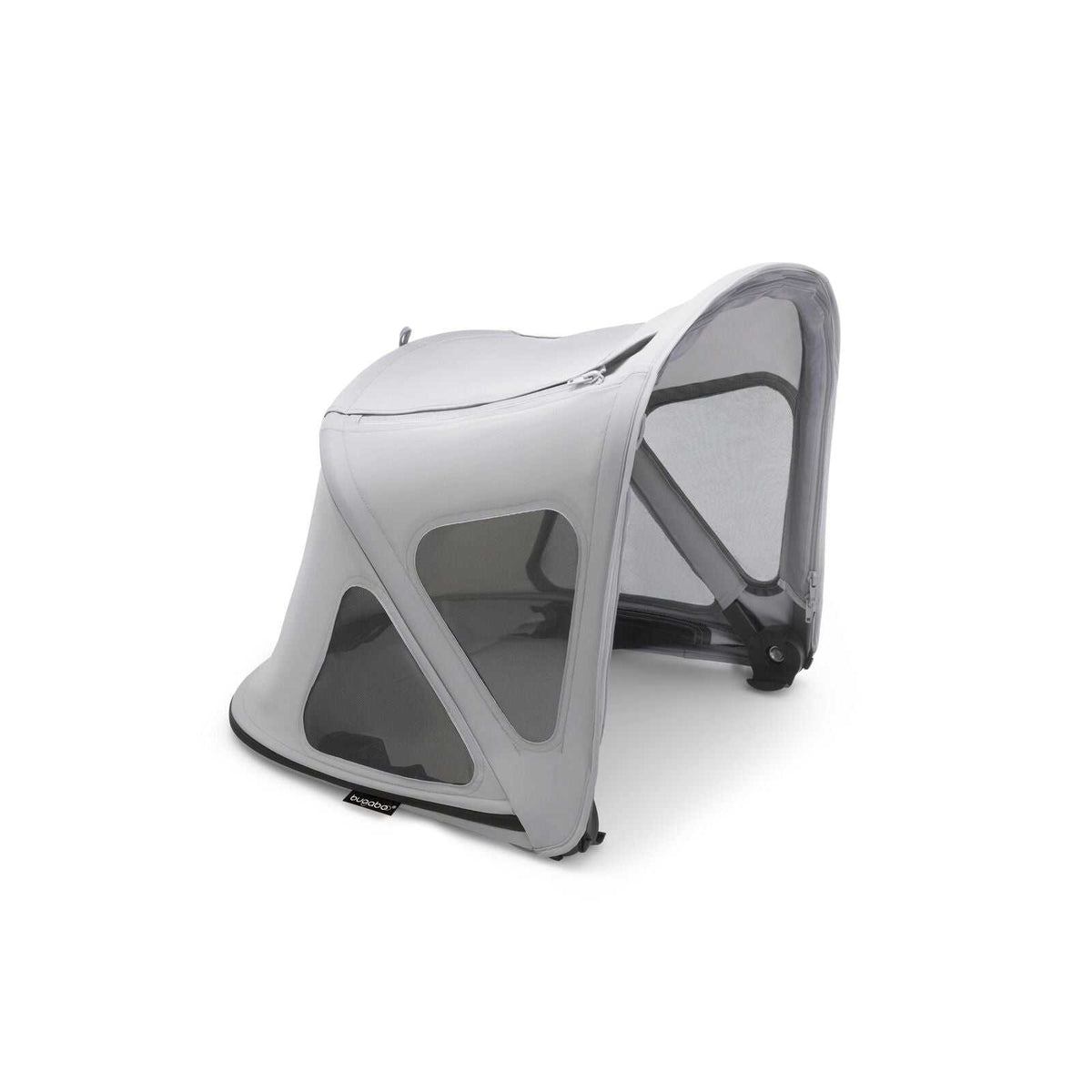 Bugaboo Fox 2/Cameleon 3 Sonnendach mit Lüftungsfenstern Nebelgrau