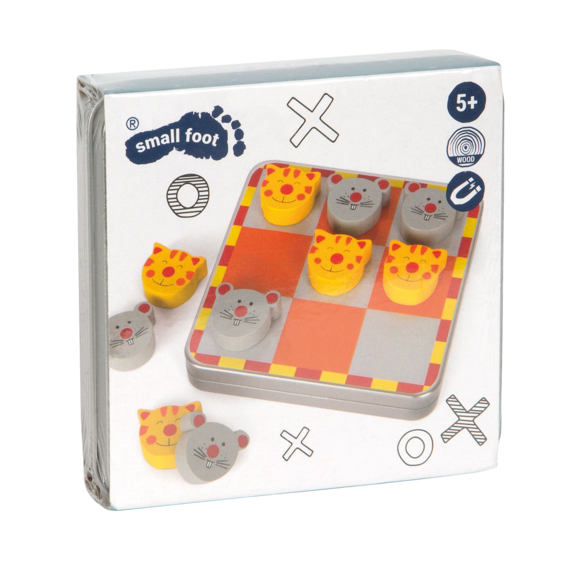 Tic Tac Toe Katz und Maus