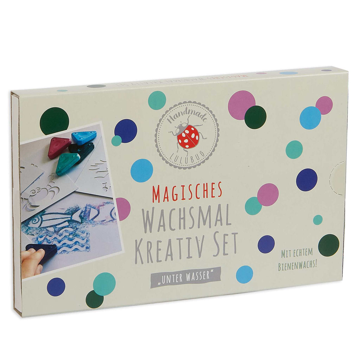 Magisches Wachsmal- Kreativ Set Unter Wasser