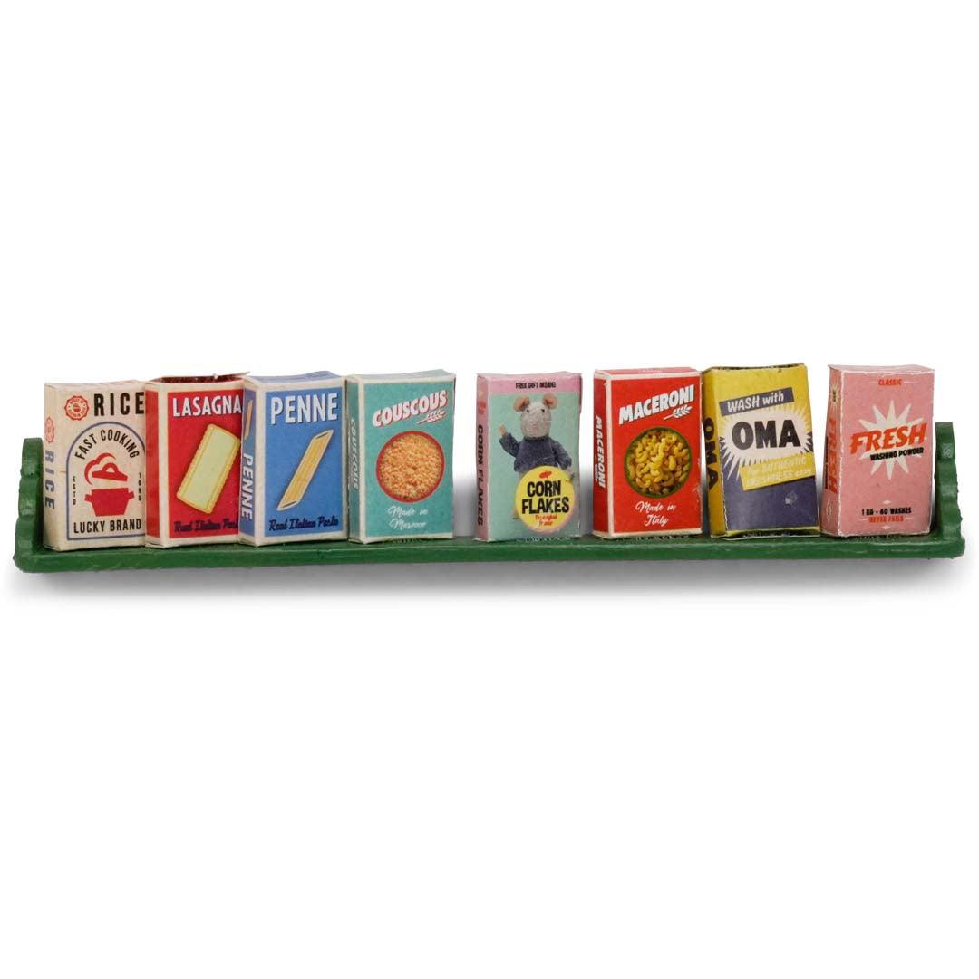Stanzbögen- Miniaturgegenstände