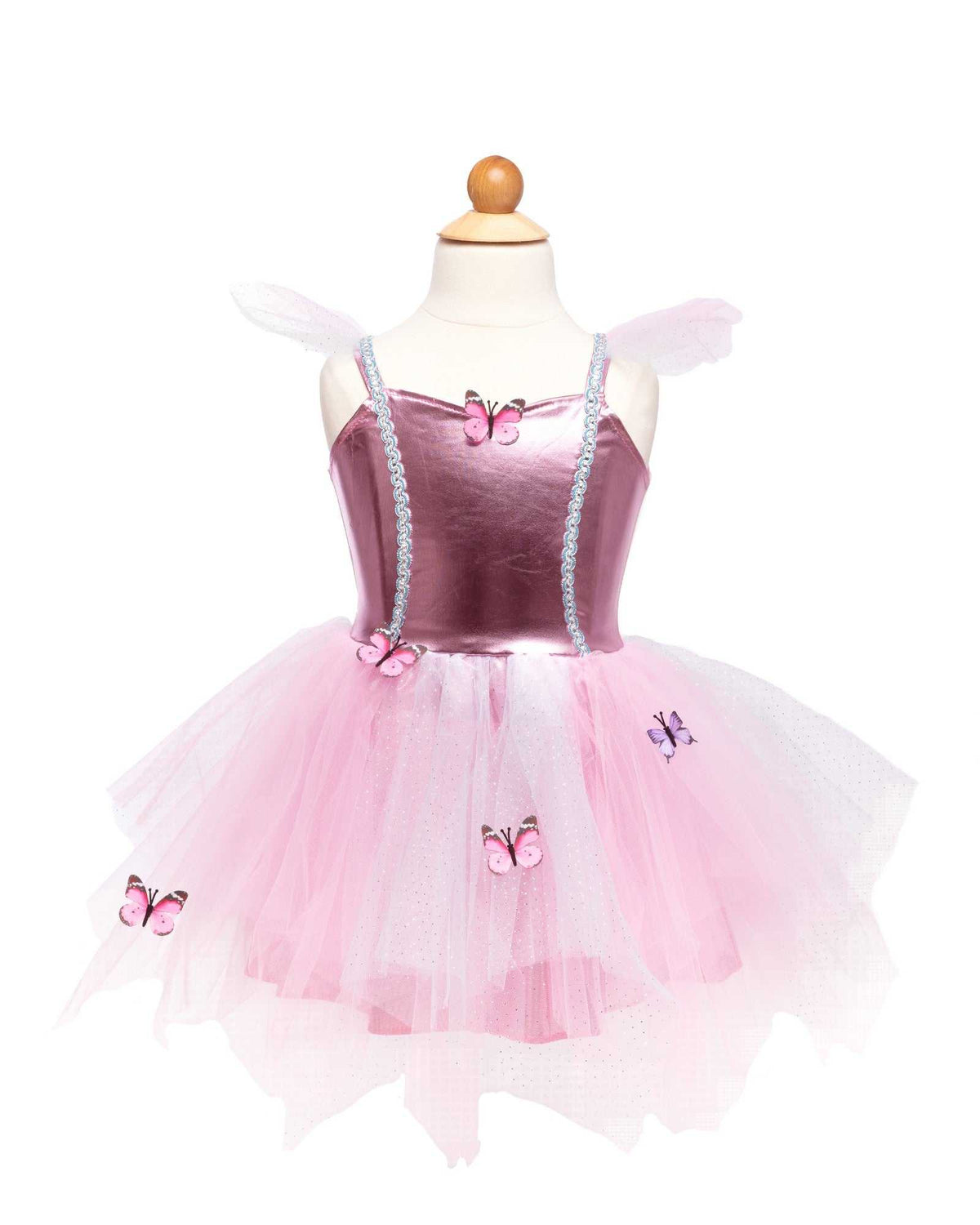 Schmetterlings-Kleid & Haarreif 5-6 Jahre