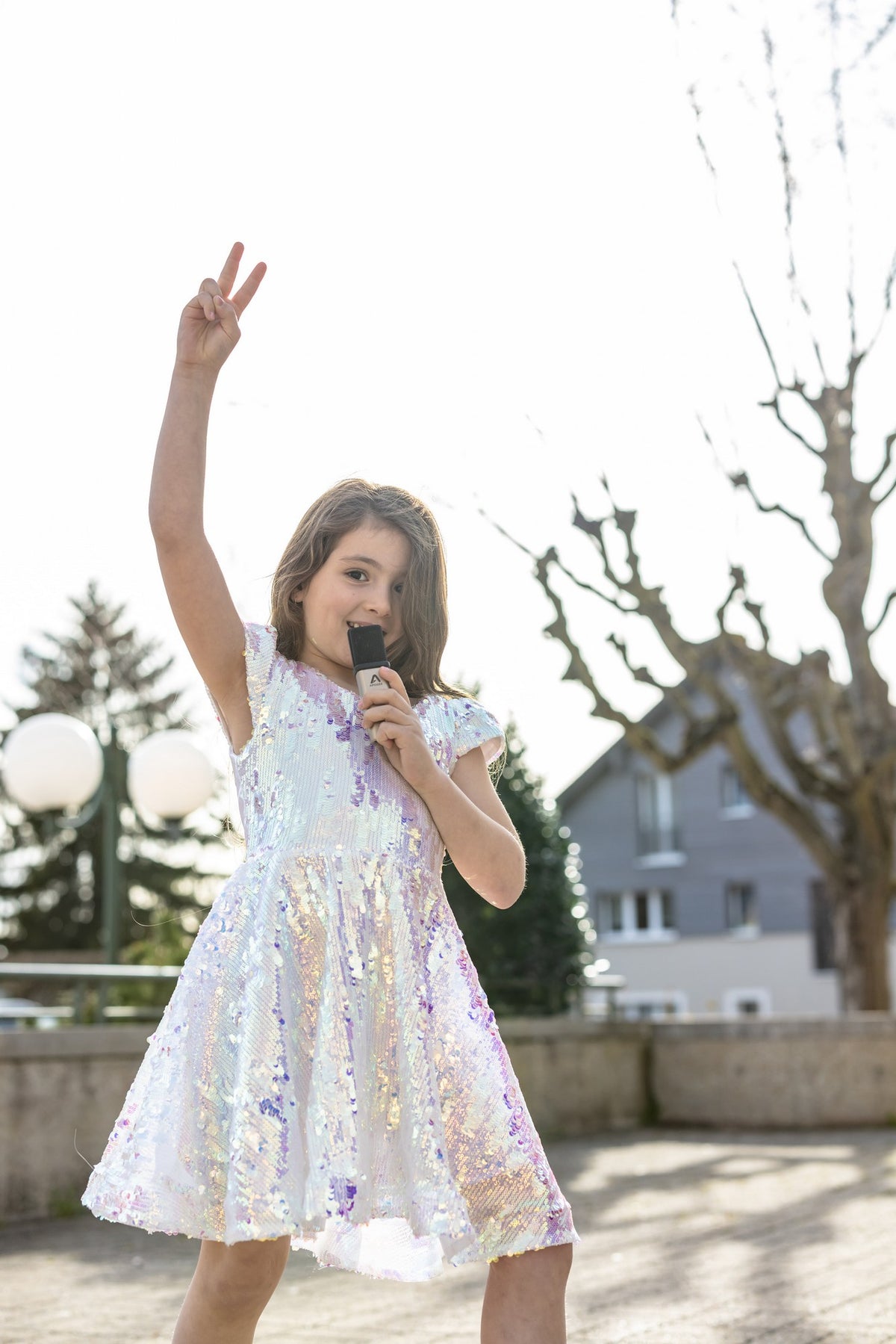 Paillettenkleid Concert Queen 7-8 Jahre