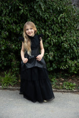 Gothic-Schabernack-Hexenkleid 9-10Jahre