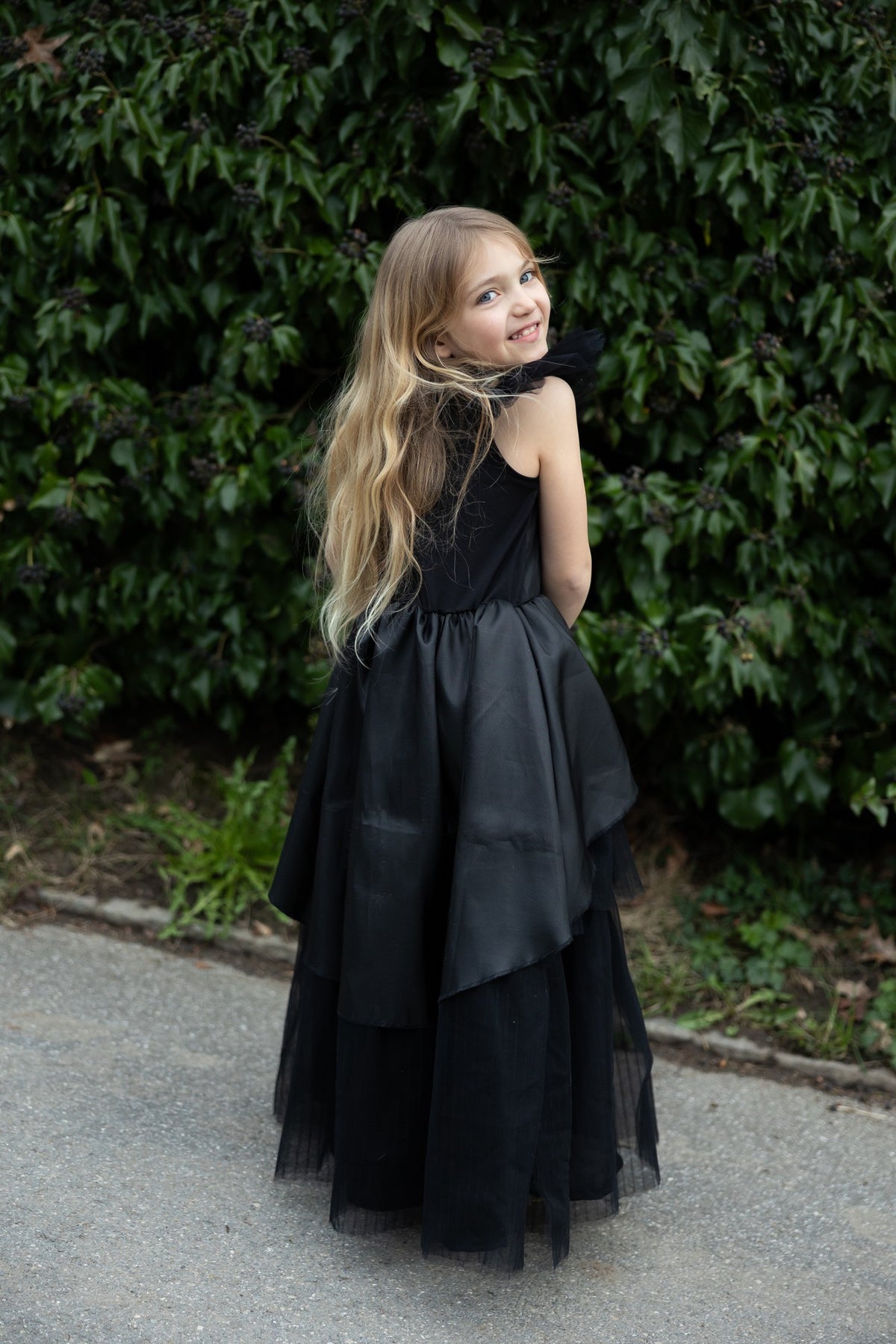 Gothic-Schabernack-Hexenkleid 9-10Jahre