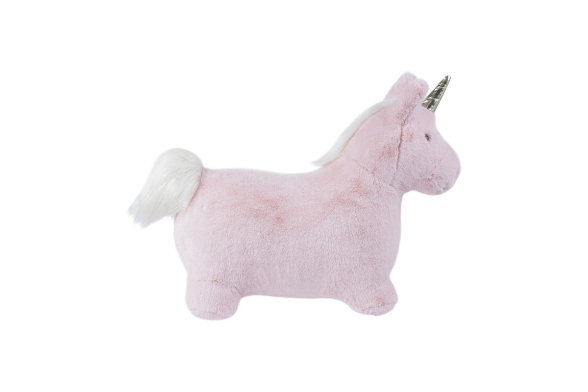 Hüpf-Tier Einhorn pink