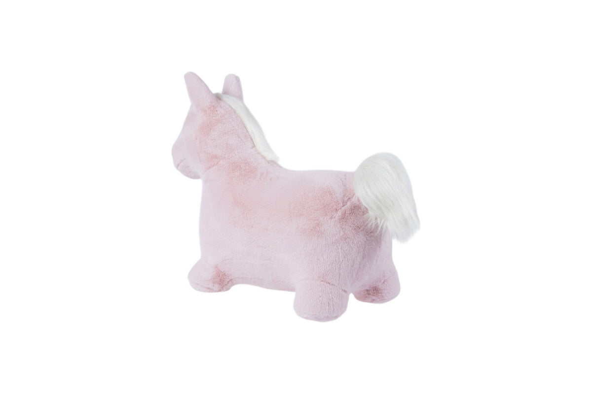 Hüpf-Tier Einhorn pink