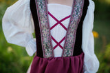 Bauernkleid rosa 5-6 Jahre