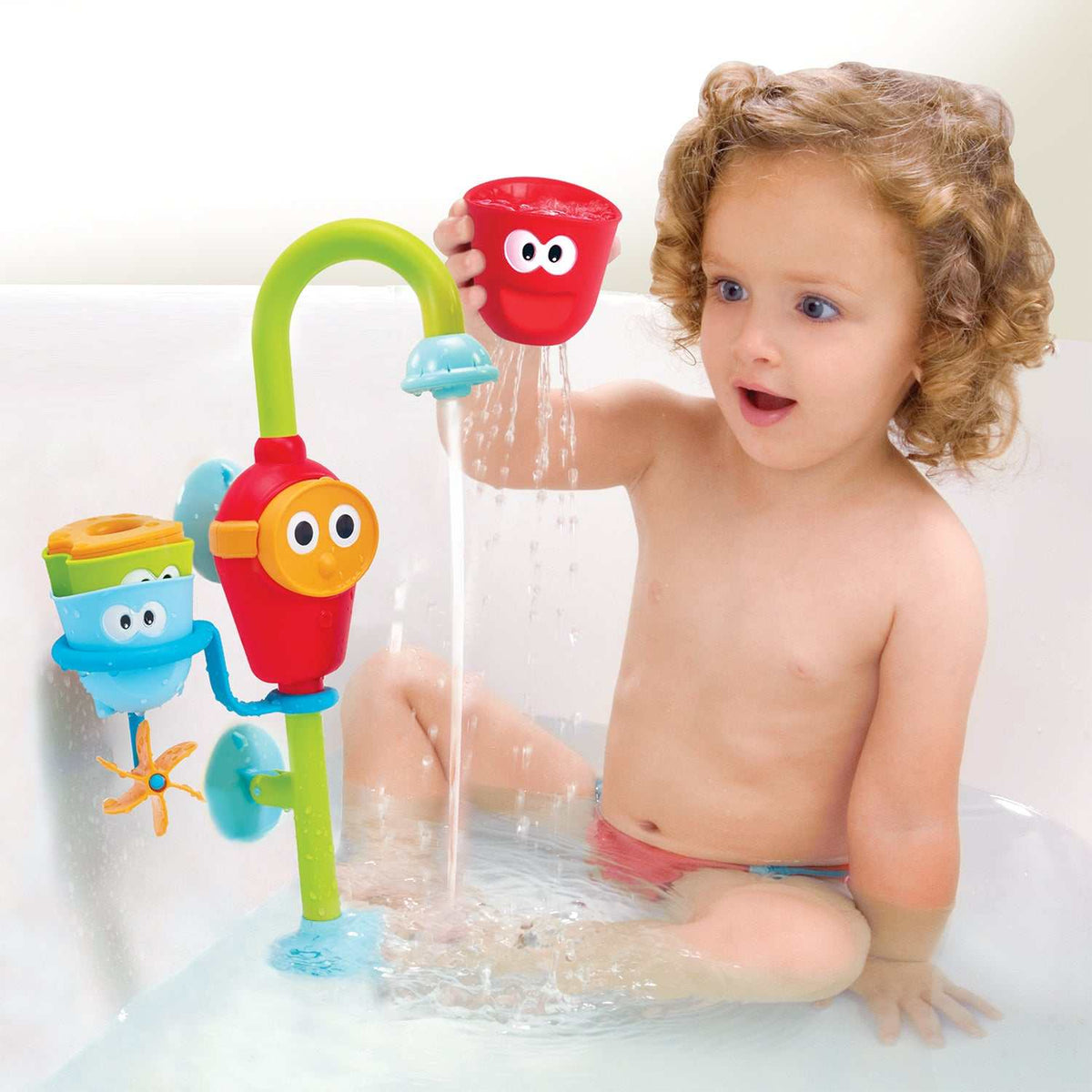 Badewannenspiel- Wasserdusche Flow 'N' Fill