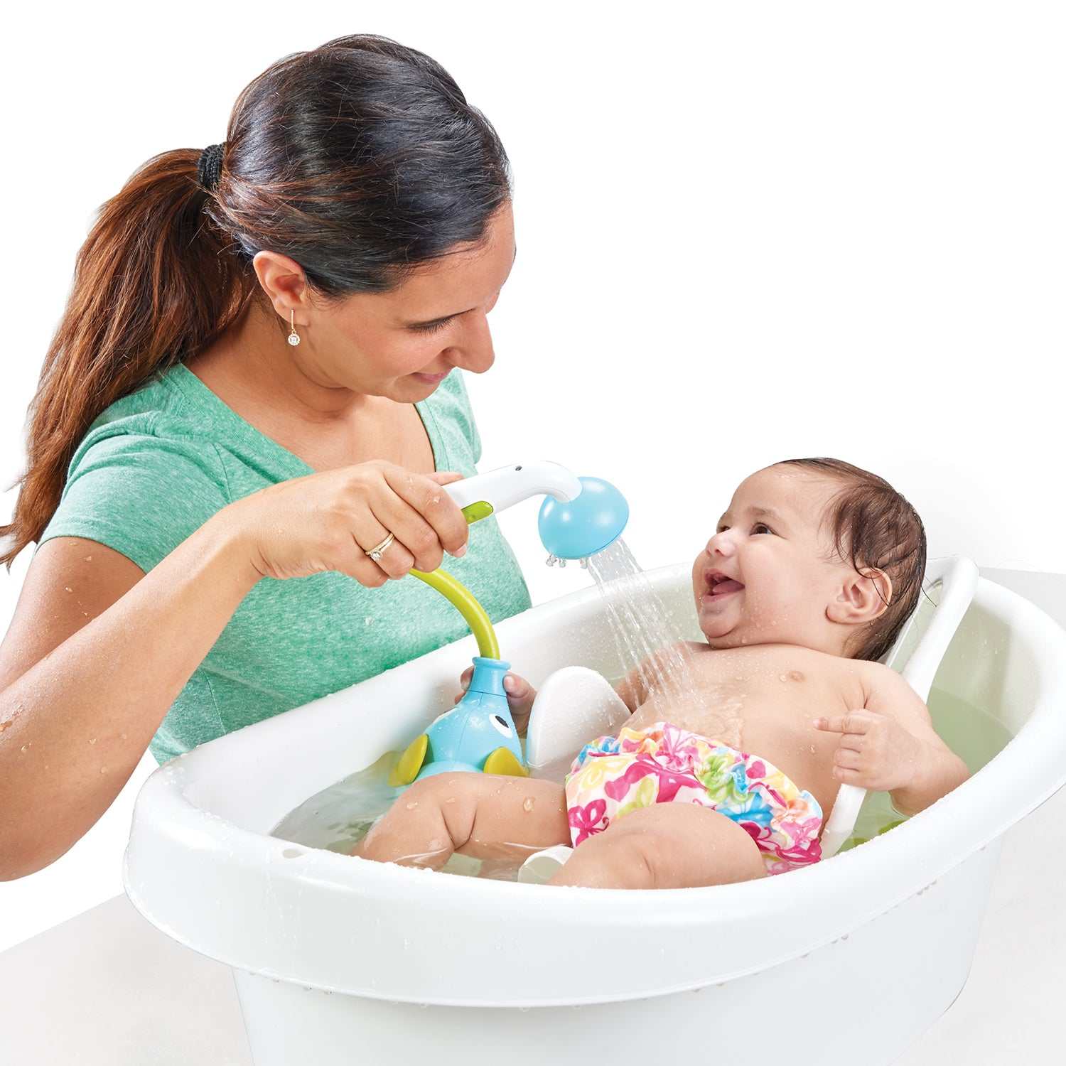 Babydusche- Elefant blau