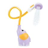 Babydusche Elefant lila