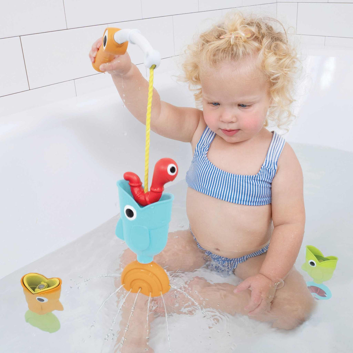 Badewannenspiel- Angelspiel