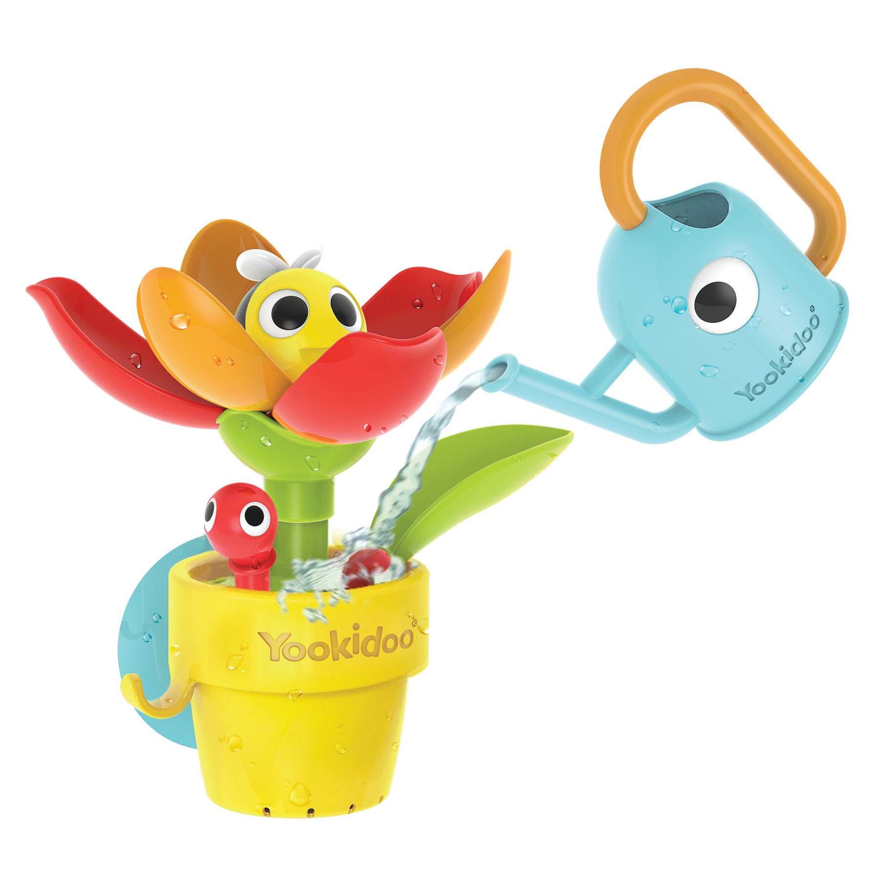 Badewannenspiel- Blumentopf Tulpe