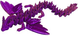 Kristall-Drache mit Flügeln - Kristalltier