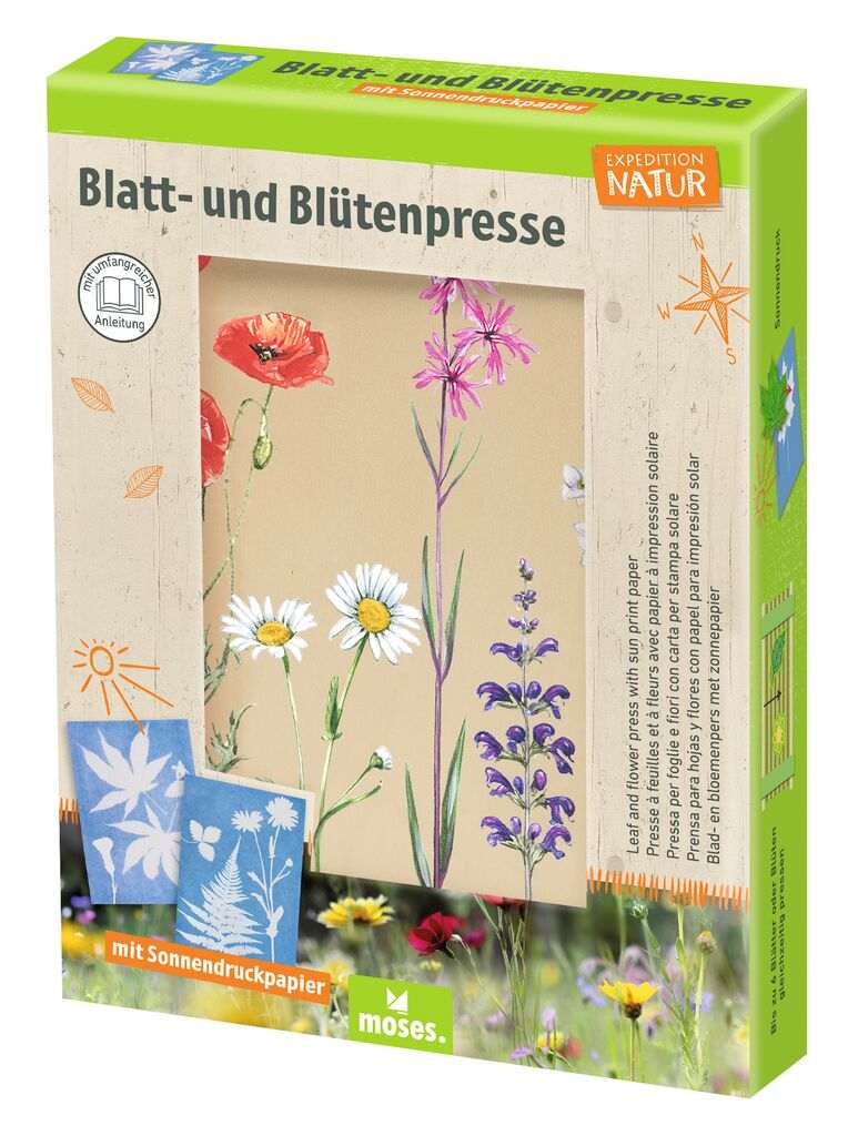 Expedition Natur: Blatt & Blütenpresse