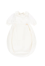 Baby-Mäxchen mit Belüftungssystem Supima Baumwoll Schlafsack weiß Größe 62