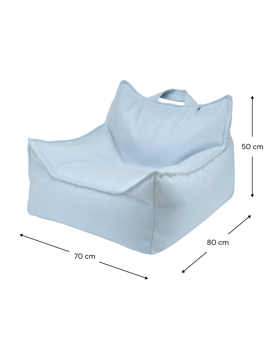 Azure Outdoor Beanbag Chair