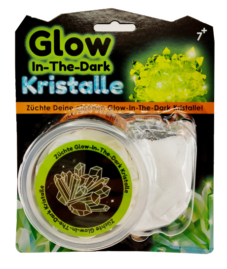 Kristalle züchten - Glow in the Dark