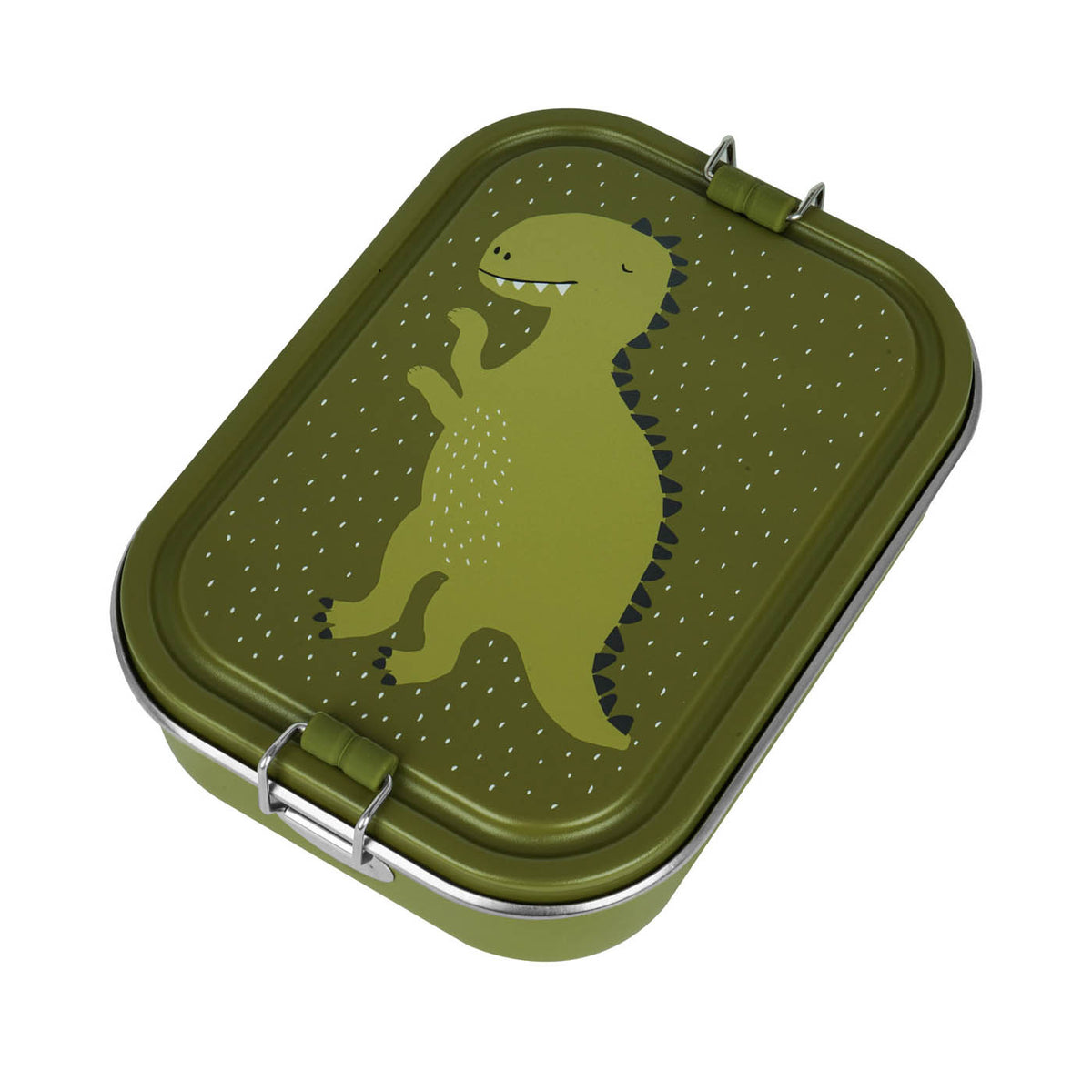 Schulset  - Rucksack, Trinkflasche 350ml & Brotdose groß Mr. Dino