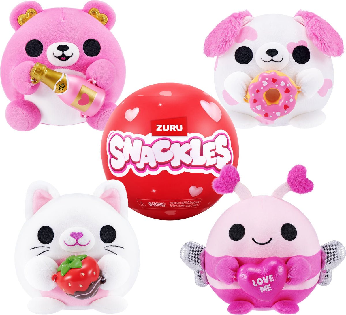 Überraschungskugel Snackles Love Edition Serie 2 (1Stück)