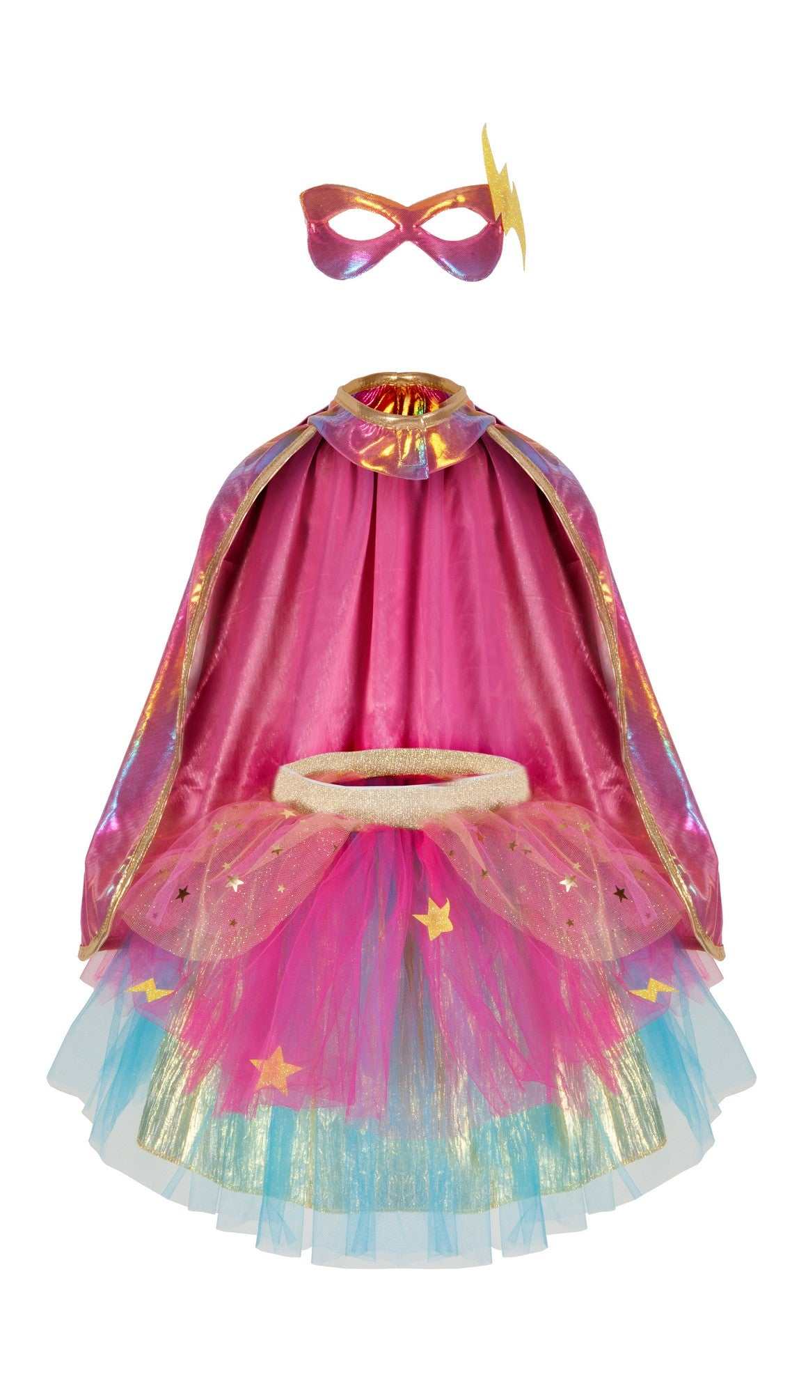 Super-Duper Tutu & Umhang & Maske 4-6 Jahre