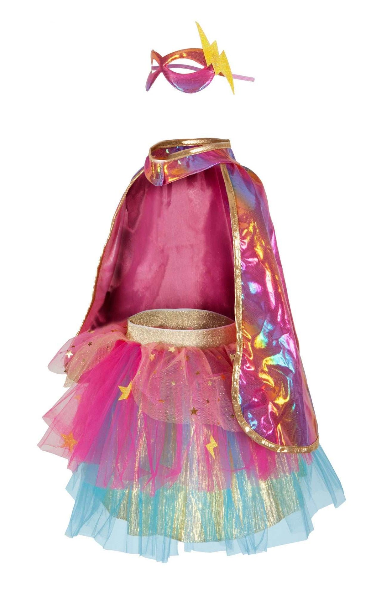 Super-Duper Tutu & Umhang & Maske 4-6 Jahre