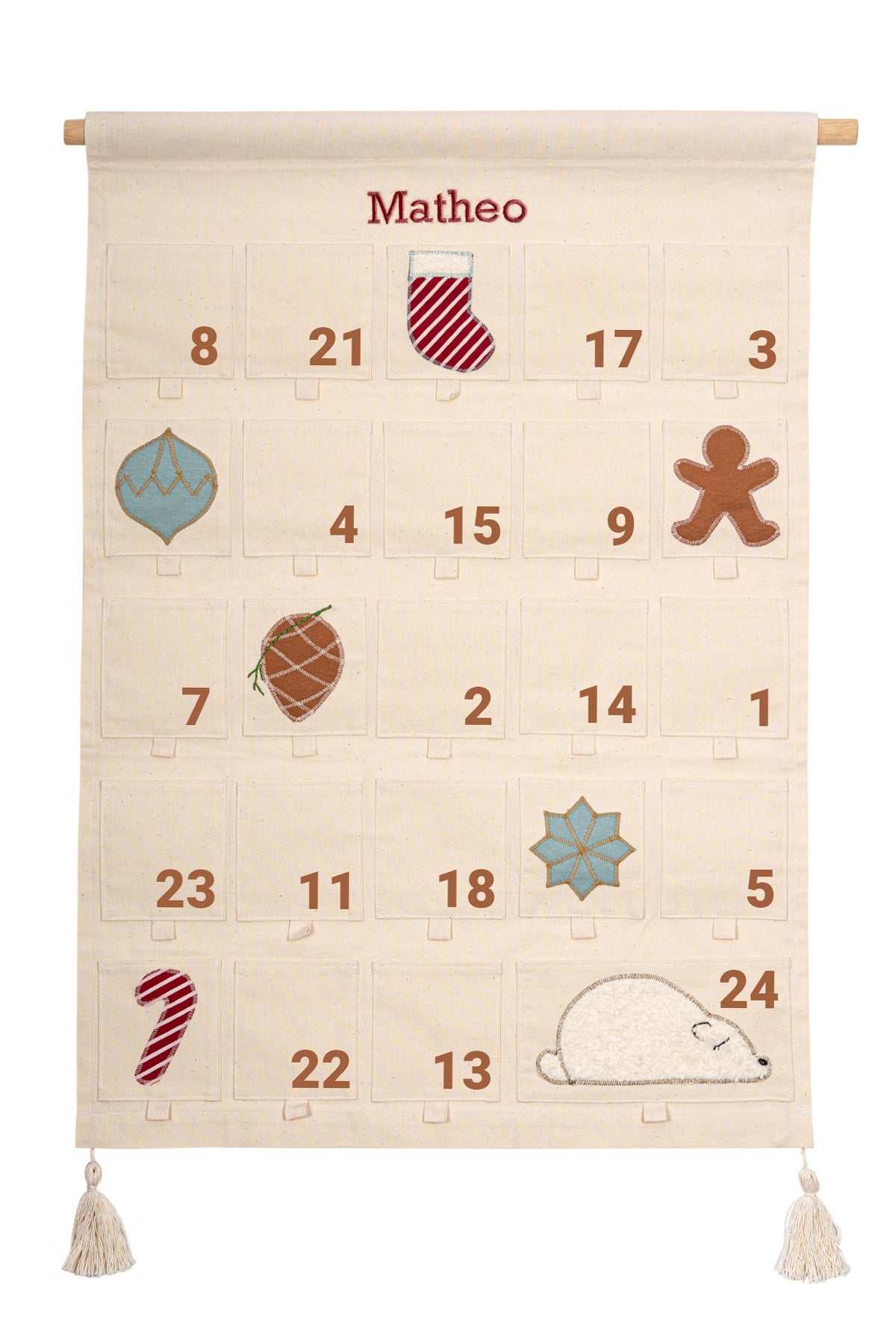 Großer Adventskalender Eisbär