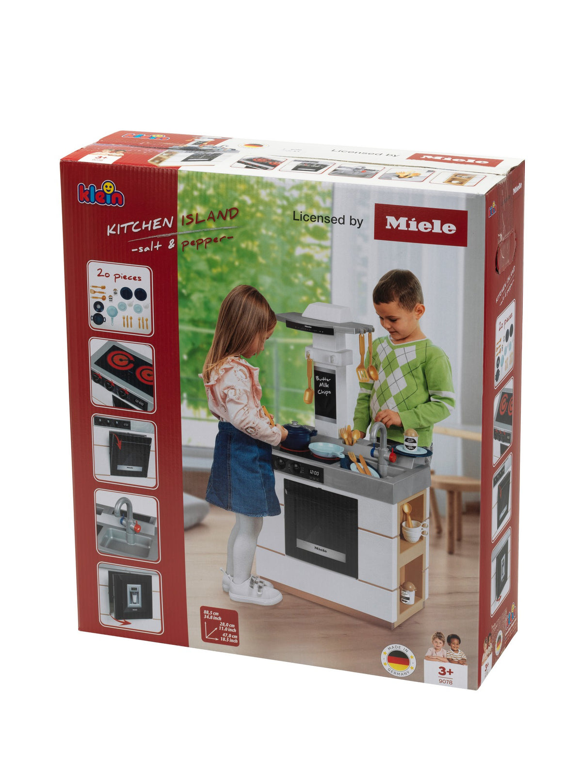 Miele - Kücheninsel "salt & pepper"