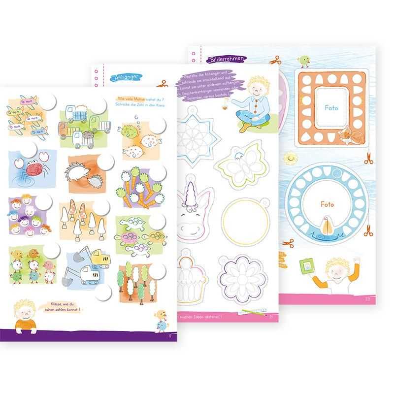 Fingerstempel Kreativ-Malbuch