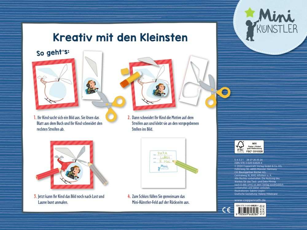 Mein 1. Feuerwehr-Bastelbuch