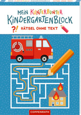 Mein kunterbunter Kindergartenblock: Rätsel ohne Text