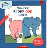 Mein 1. Klipp-Klapp-Malspaß: 400 mögl. Lieblingstiere