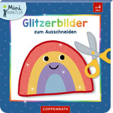 Mit der Schere schneiden-Glitzerbilder (1Stück)