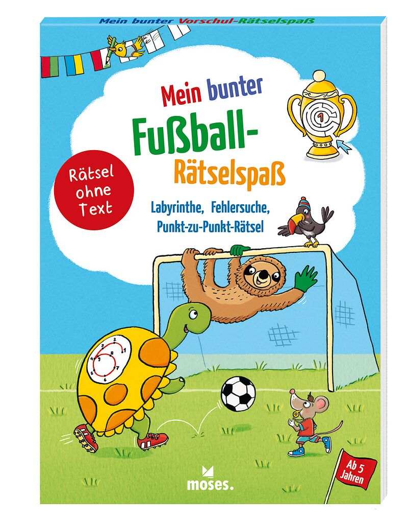 Mein bunter Fußball-Rätselspaß