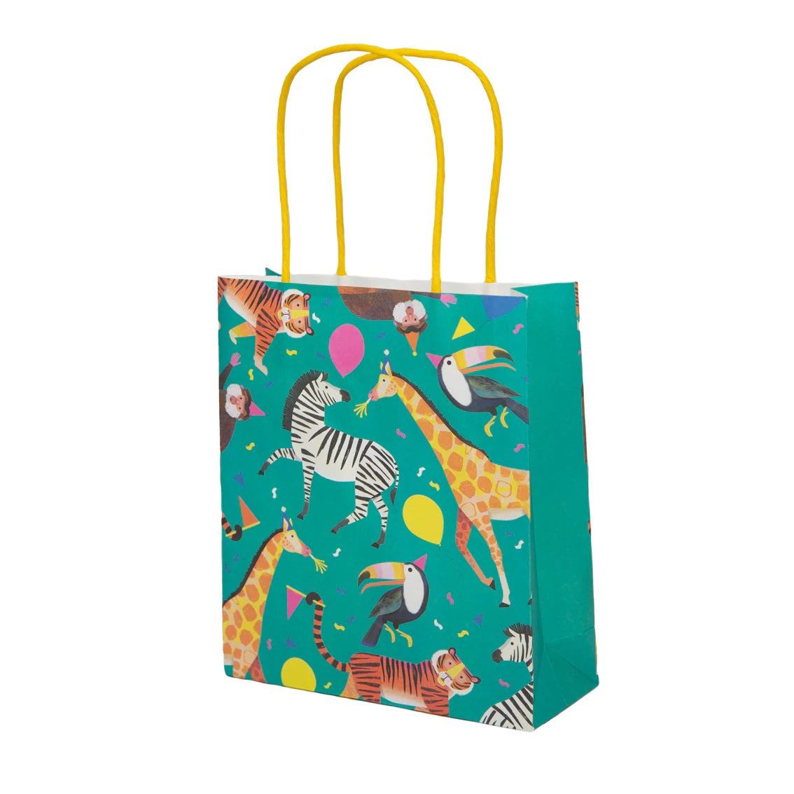 Party Animals Goody-Tasche von Talking Tables plastikfreie Verpackung Recyclingfreundlich 8 Stück