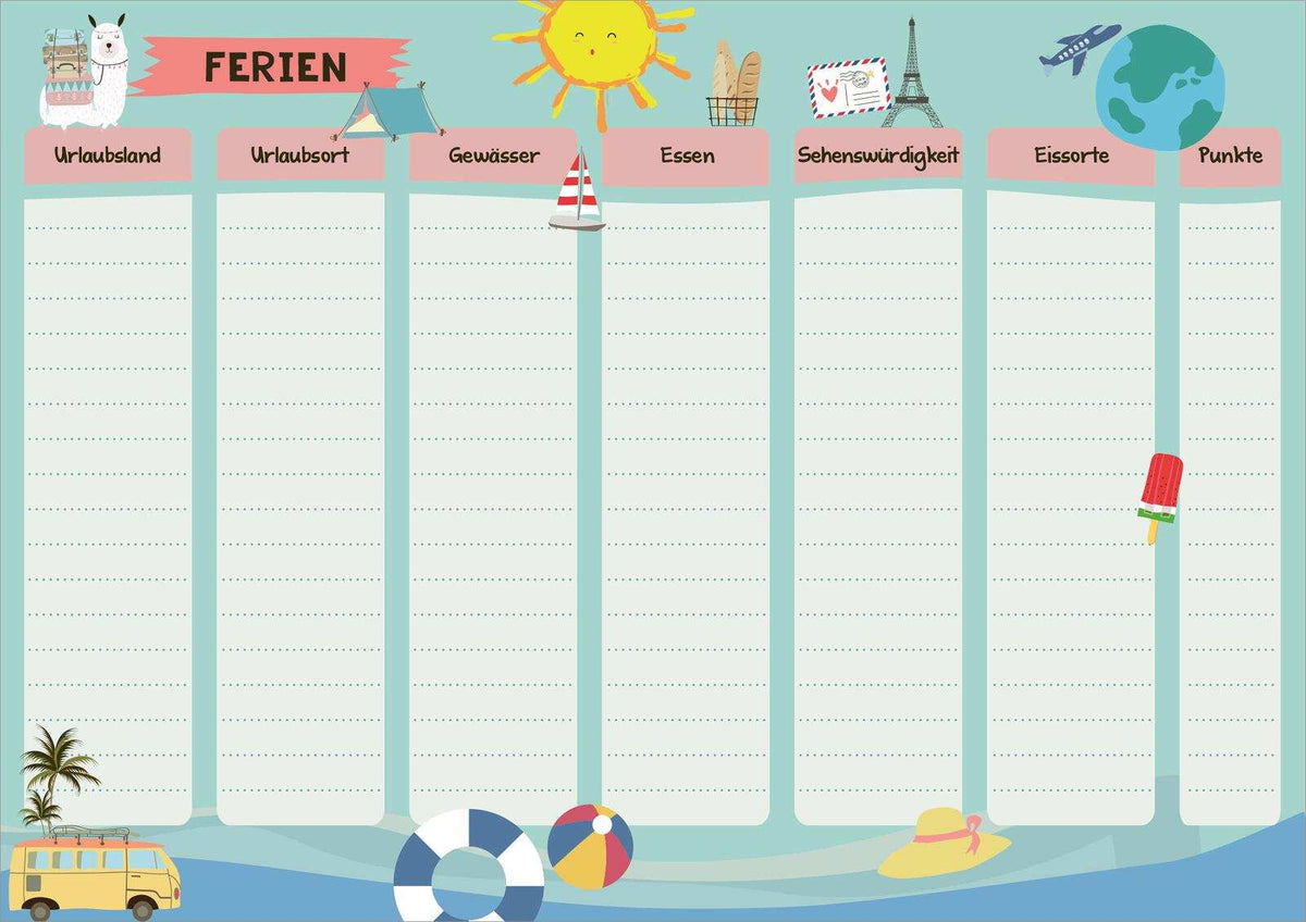 Stadt, Land, Ferienspaß