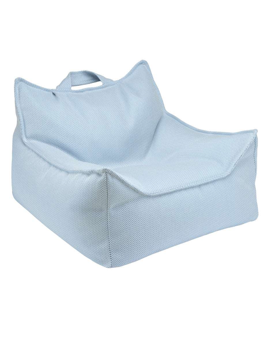 Outdoor Sitzsack & Ottomane-Set/ Azure