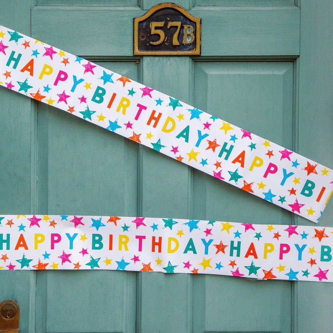 Bright Star Happy Birthday-Banner – 2er-Pack
