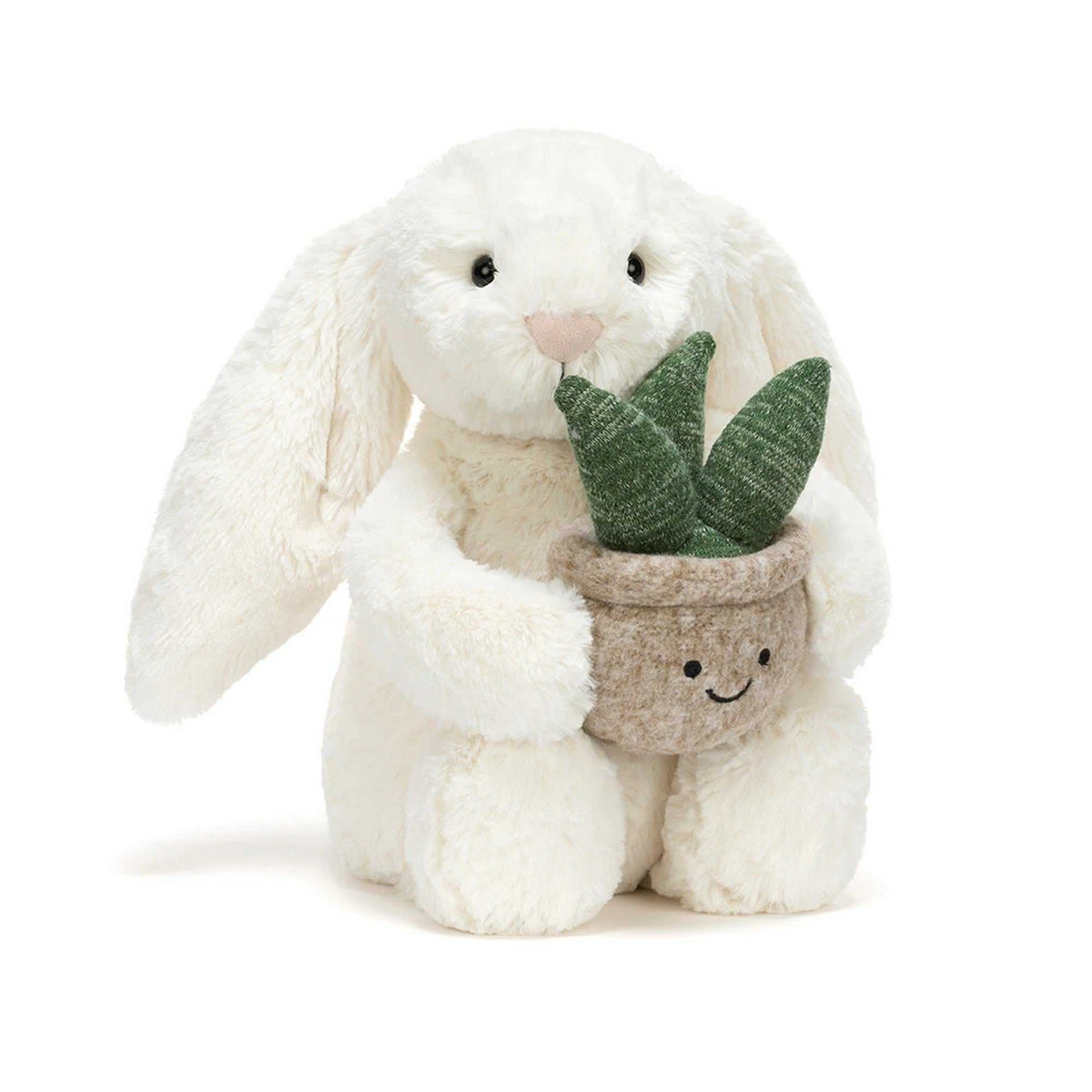 Kusche- Hase mit Pflanze